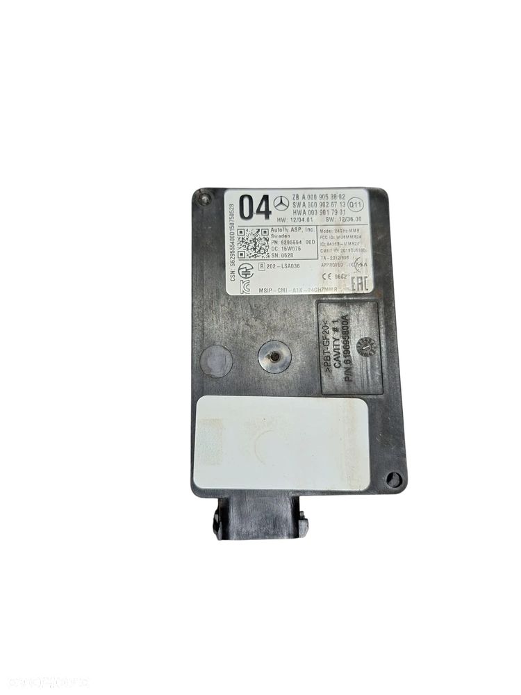 MERCEDES-BENZ  CZUJNIK PASA RUCHU A0009058104 W166 GLE W205 W212  CLSW218 - 1
