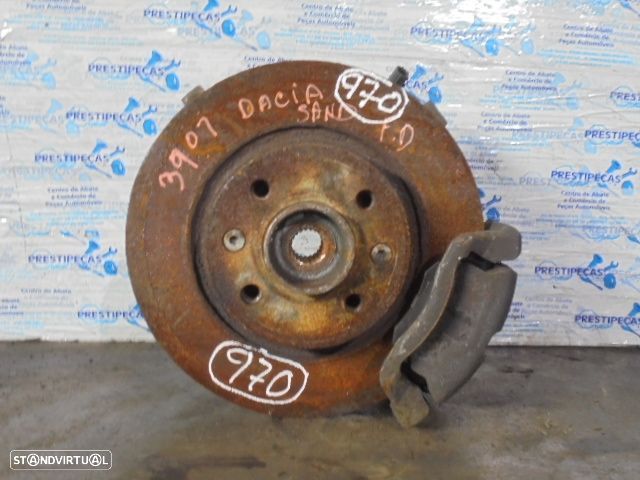 Manga De Eixo Meix970 DACIA SANDERO 2009 1.4I 75CV 5P VERMELHO FD BOM ABS COMPLETO 25.5CM - 1