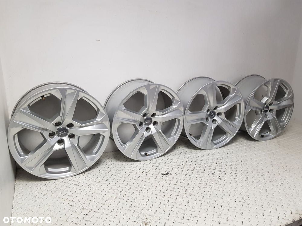 FABRYCZNIE NOWY ORYGINALNY KOMPLET FELG ALUMINIOWYCH ALUFELGI AUDI A6 C8  A7 Q7 8.0J x 19 5x112 ET27 - 3
