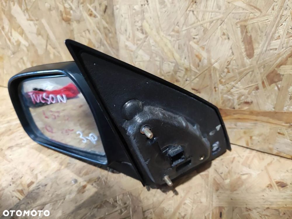 LUSTERKO ELEKTRYCZNE LEWE HYUNDAI TUCSON 3-PIN CZARNY MAT ORYGINAŁ WYSYŁKA! - 4