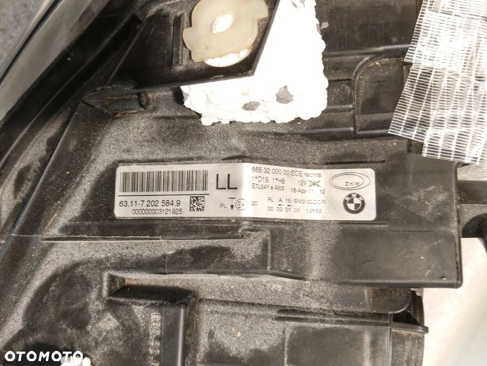 BMW 3 E90 LIFT XENON PRZÓD STRONA PRAWA  7202584 - 3