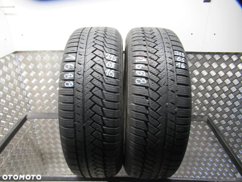 2x Continental ContiWinterContact TS850p 215/65/16 98H nr.1688 7mm - 1