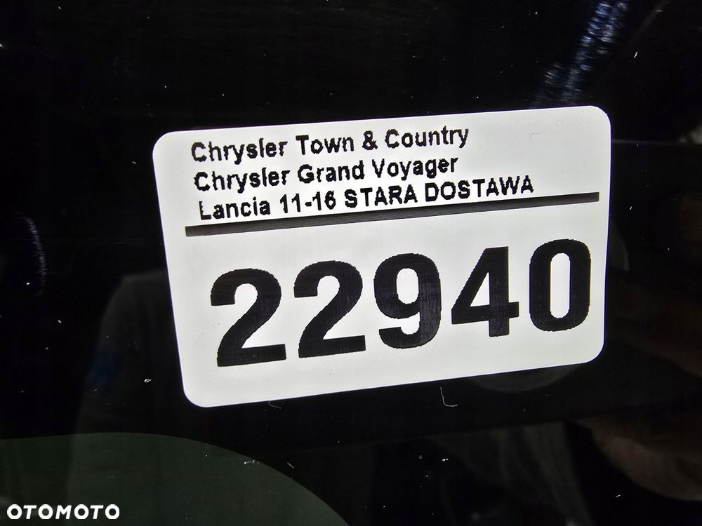 szyba karoseryjna uchylna tył prawy chrysler voyager town & country 08r - 5