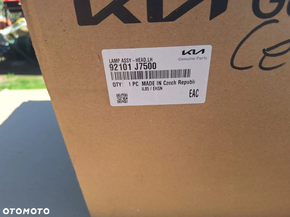 Lampa lewą przednia kia ceed III lift ful led 92101J7500. - 7