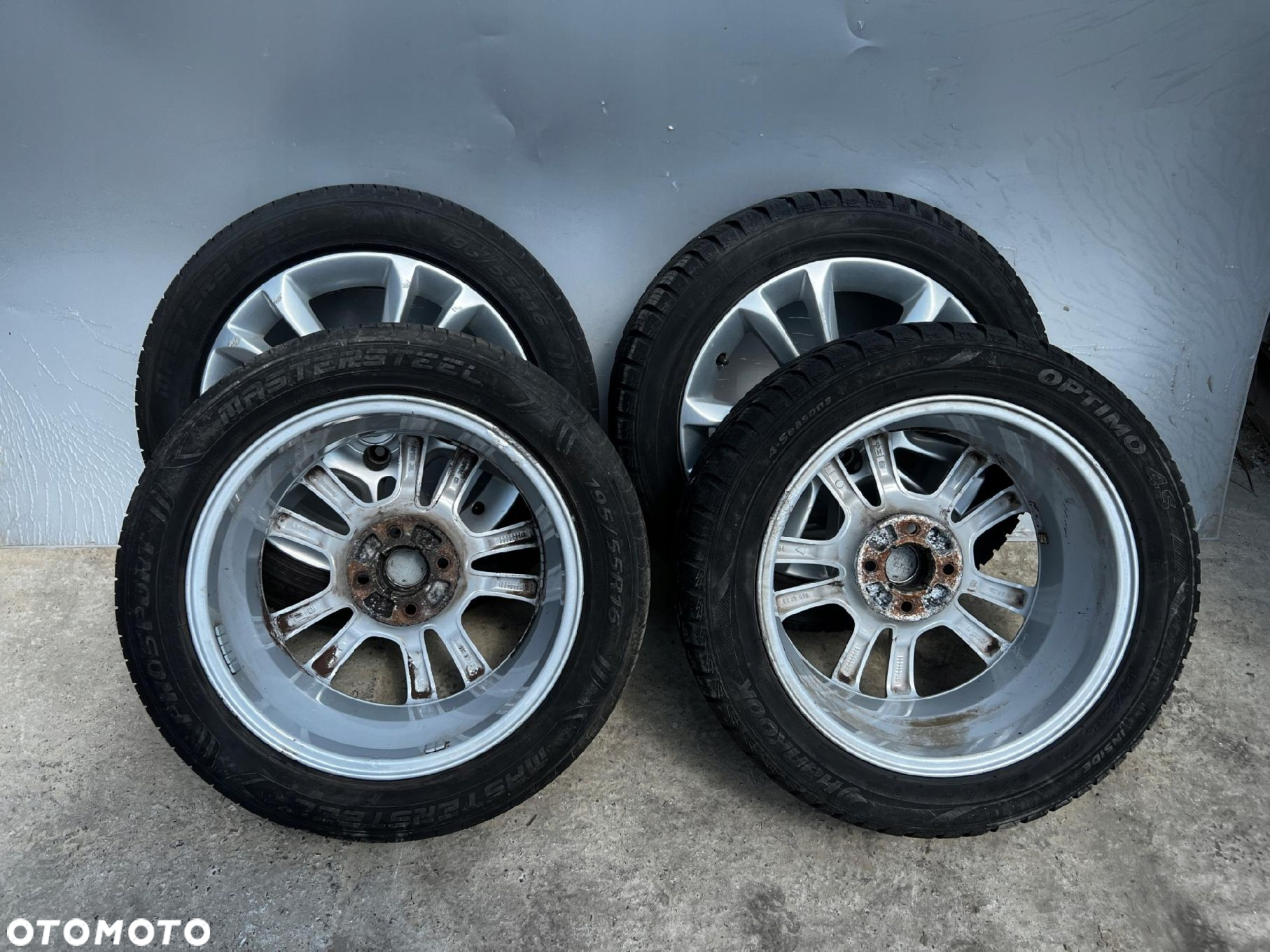 KOŁA FELGI OPONY CAŁOROCZNE LETNIE OPEL CORSA D E 195/55 R16 - 9