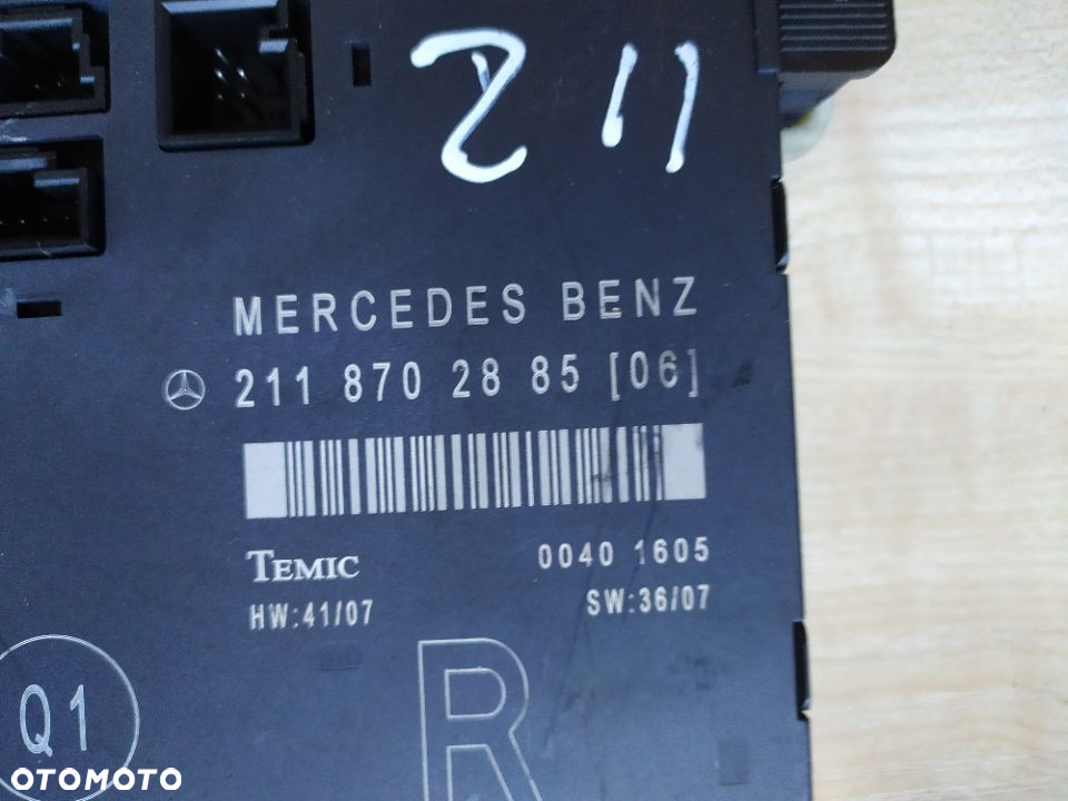 MERCEDES E 211 moduł zamka  drzwi sterownik RÓŻNE  NUMERY - 7