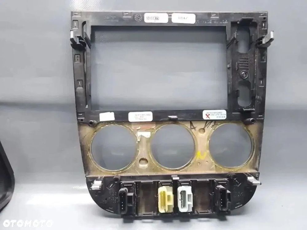 mercedes ml w163 lift final edition dekor ramka schowek roletka ciemne drewno - 9