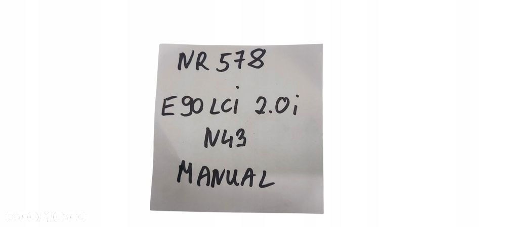Bmw E90 Lci Zestaw Startowy Komputer Kluczyk Sterownik Cas 2.0I N43 Nr 578 - 6