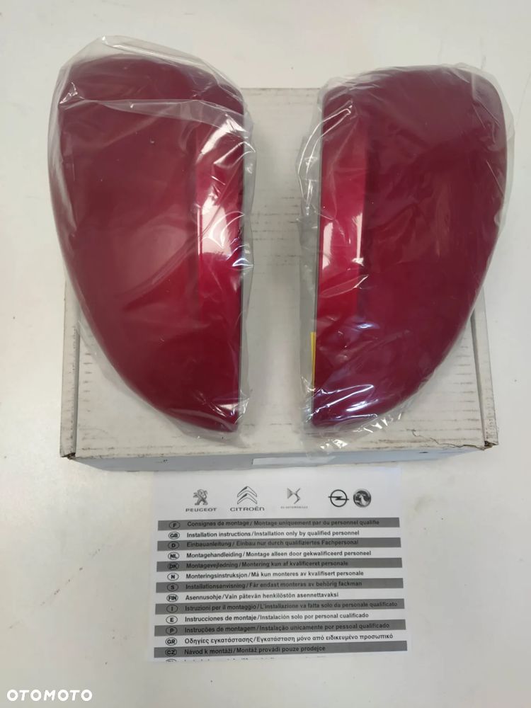 OPEL CORSA F KOLOROWE POKRYWY OSŁONY NA LUSTERKA NOWY ORYGINAŁ