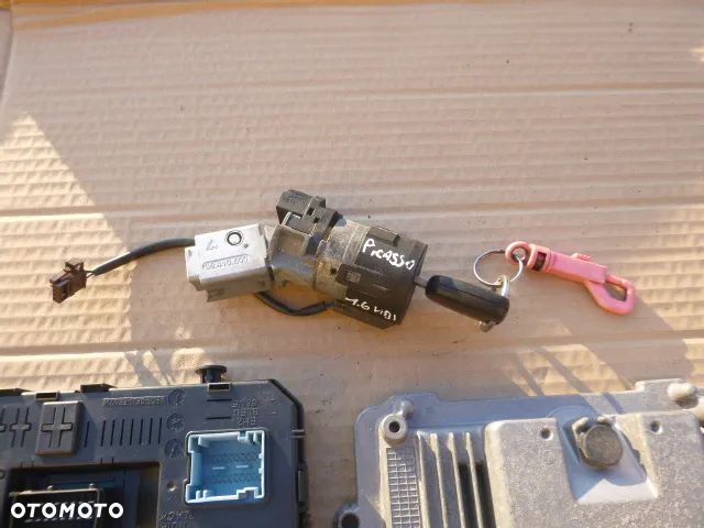 ZESTAW STARTOWY KOMPUTER STACYJKA IMMOBILIZER BSI CITROEN C4 PICASSO 1.6 HDI 0281012980 - 3