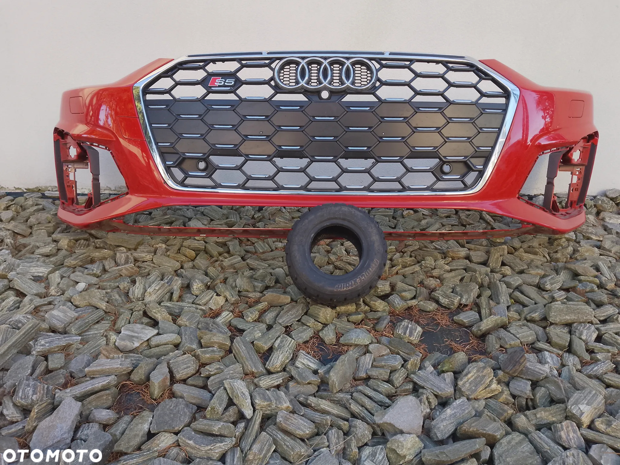 AUDI A5 S5 F5 B9 8W6 LIFT 2019- S-LINE ZDERZAK PRZEDNI PRZÓD 8W6807437 - 7