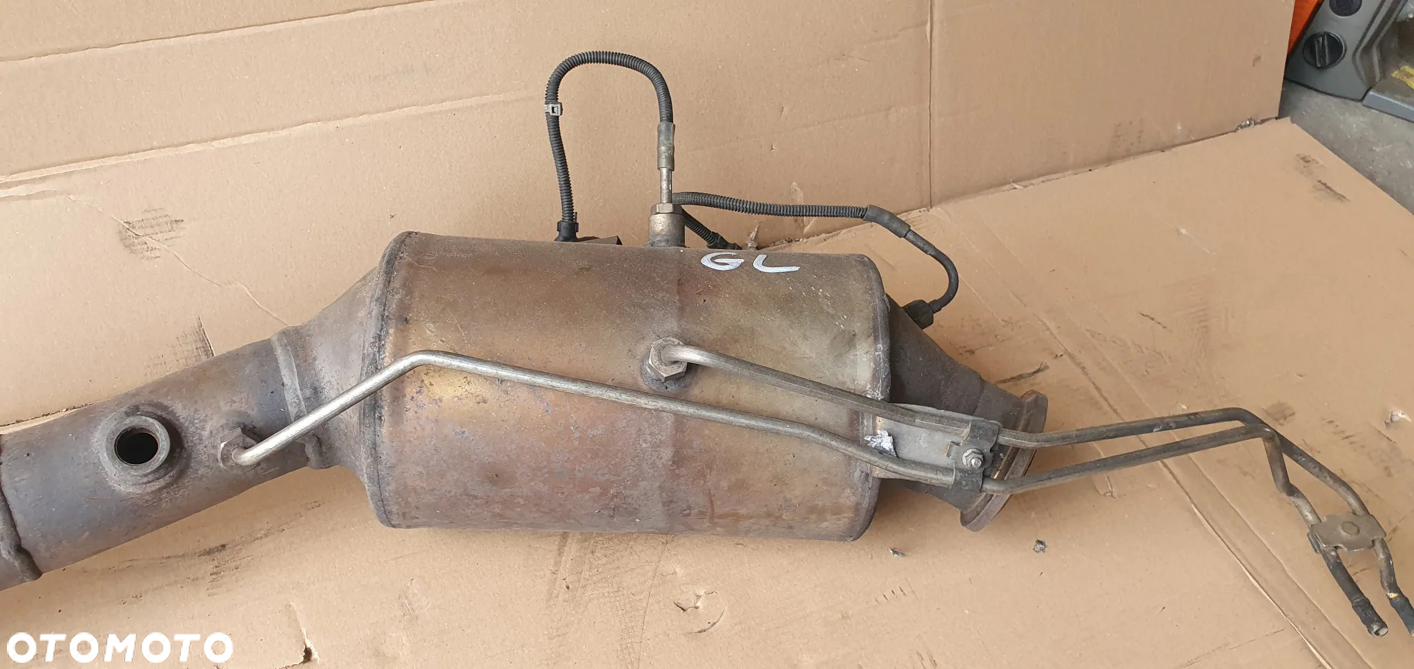 Filtr cząstek stałych DPF FAP katalizator Mercedes GL X166 W166 3.0 CDI A1664900956 KT1265 - 4