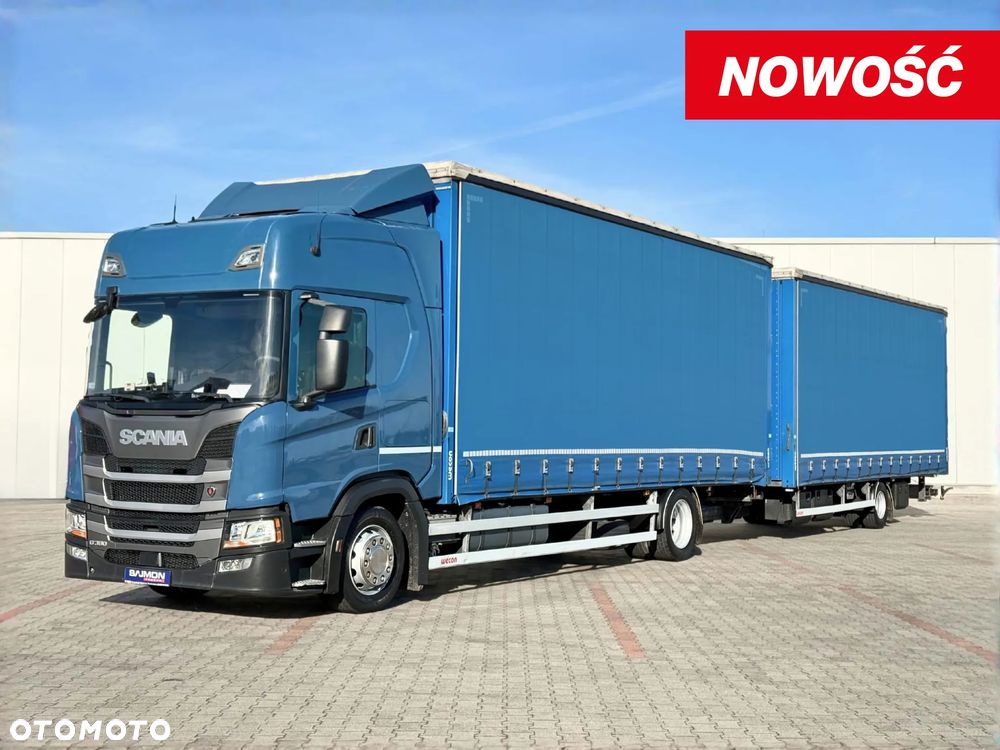 Scania G360 / ZESTAW TANDEM 120 M3 / 7,75 M + 7,75 M / SALON PL