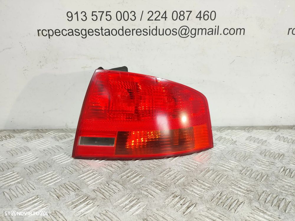Farolins traseiros trás direito esquerdo originais Audi A4 B7 Sedan Carro de 2004 a 2008 - 7