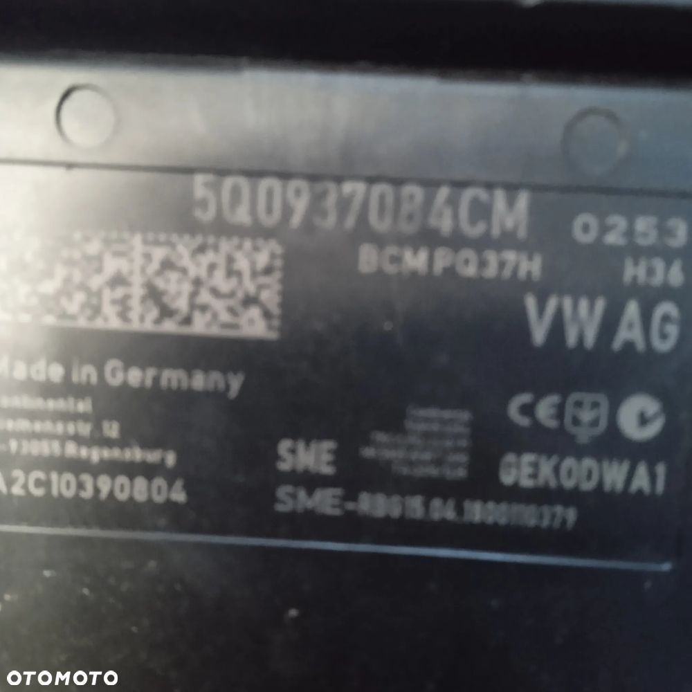 Moduł BCM 5Q0937084CM - 3