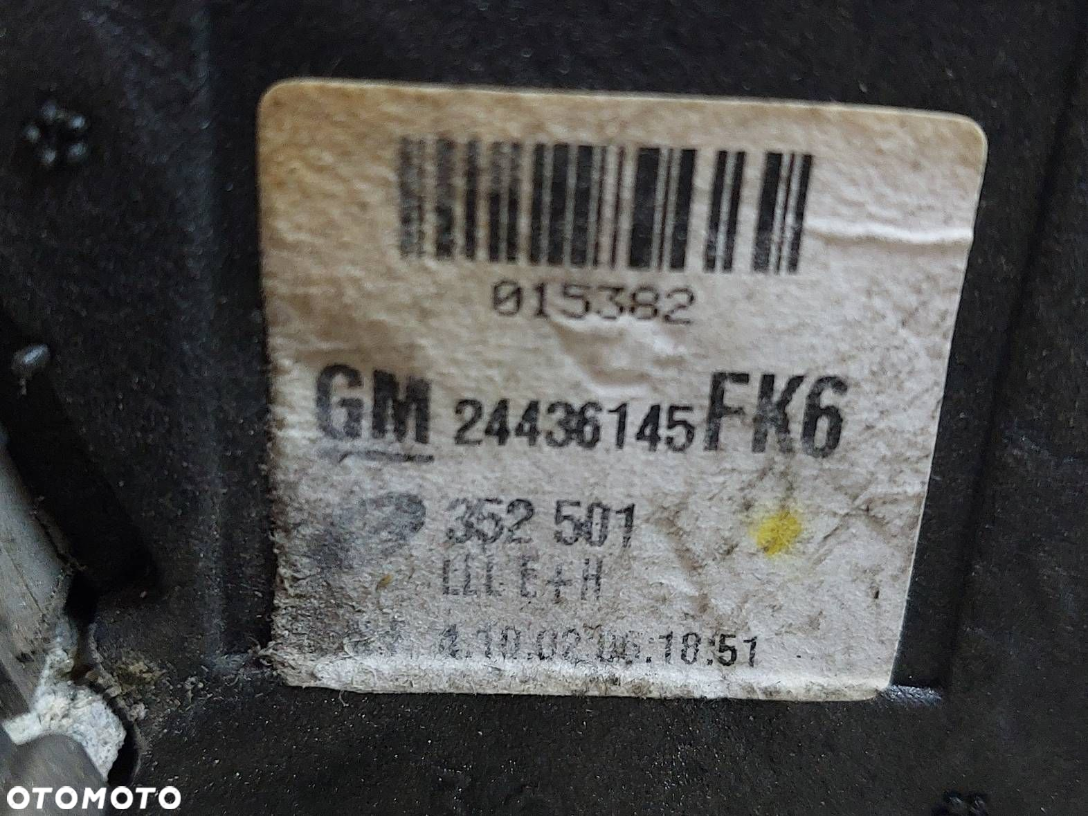 LUSTERKO LEWE + PRAWE ELEKTRYCZNE OPEL VECTRA C Z20R 5 PIN EU - 9
