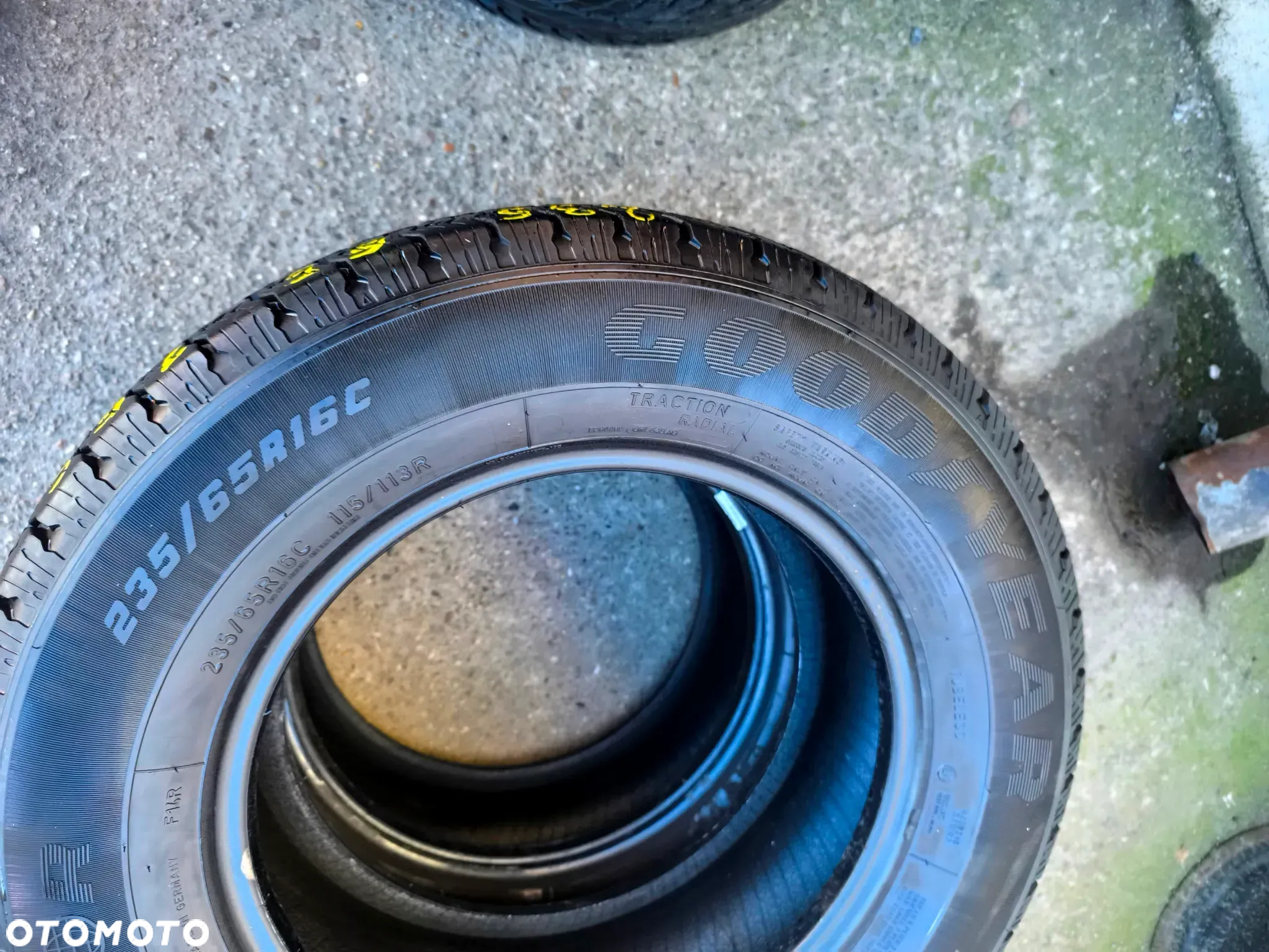 235/65R16C 115/113R 16 C 4x 4szt. Opony całoroczne Goodyear Cargo Vector 6mm Legnica ALU-RAD 235/65 - 13