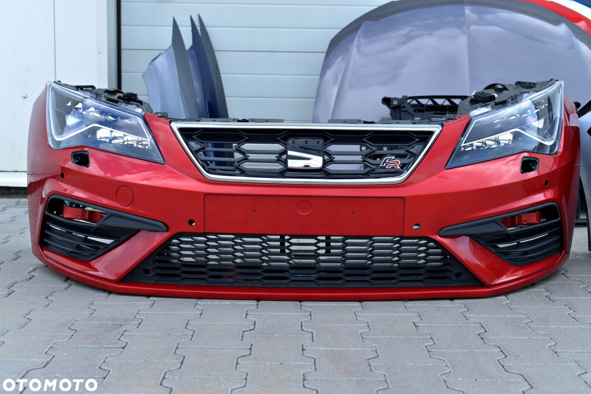 MASKA BŁOTNIK ZDERZAK GRILL LAMPA H7 XENON LED PAS BELKA SEAT LEON 3 5F 17- - 5