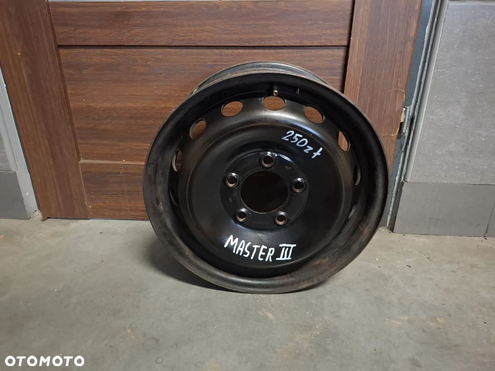 Koło stalowe Renault MAster III 16 cali 5x130 6,5J ET50 nr 403000037R - 1