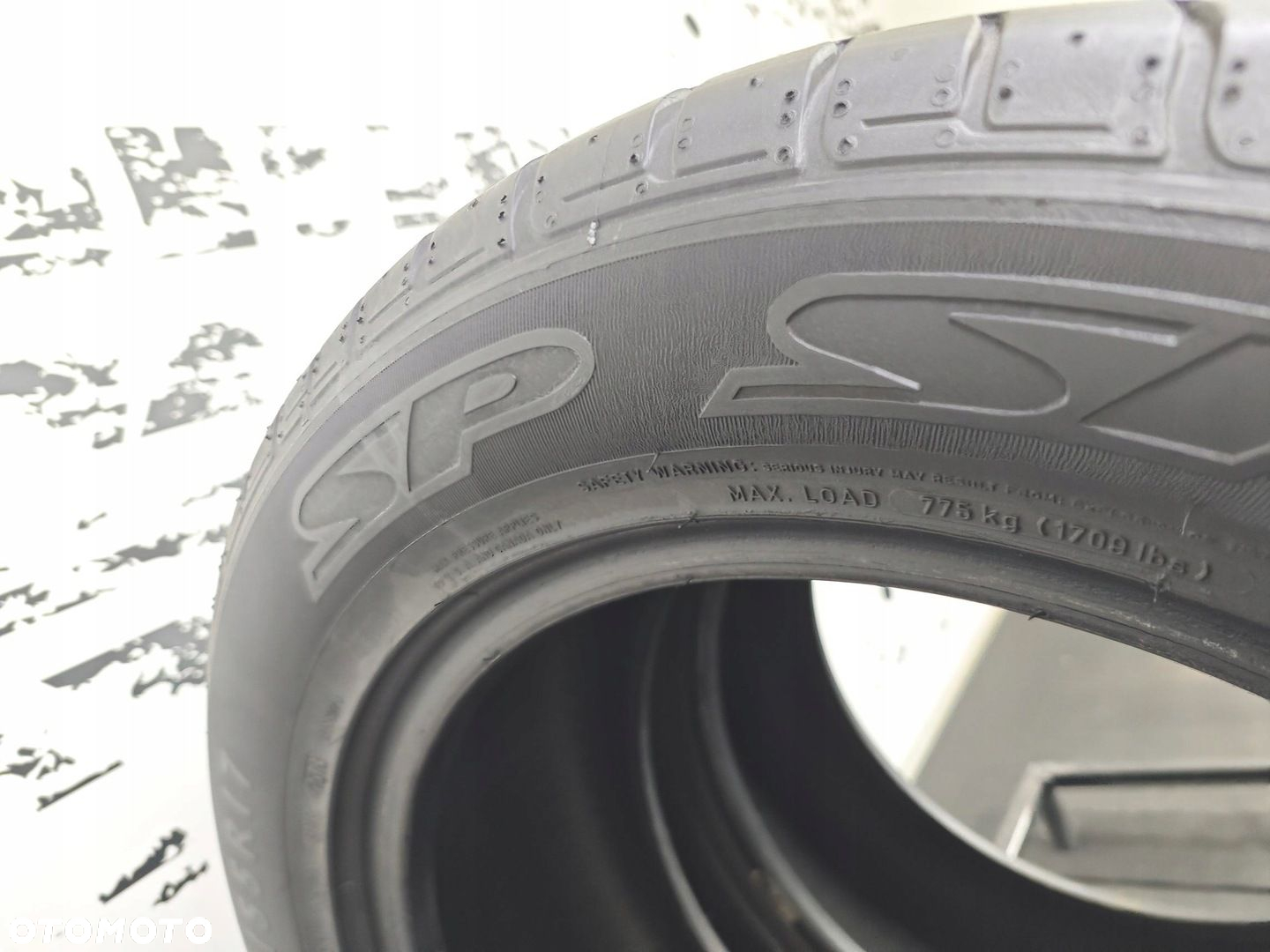 235/55R17 dunlop 2018 opony letnie 5,5mm 50576 - 5