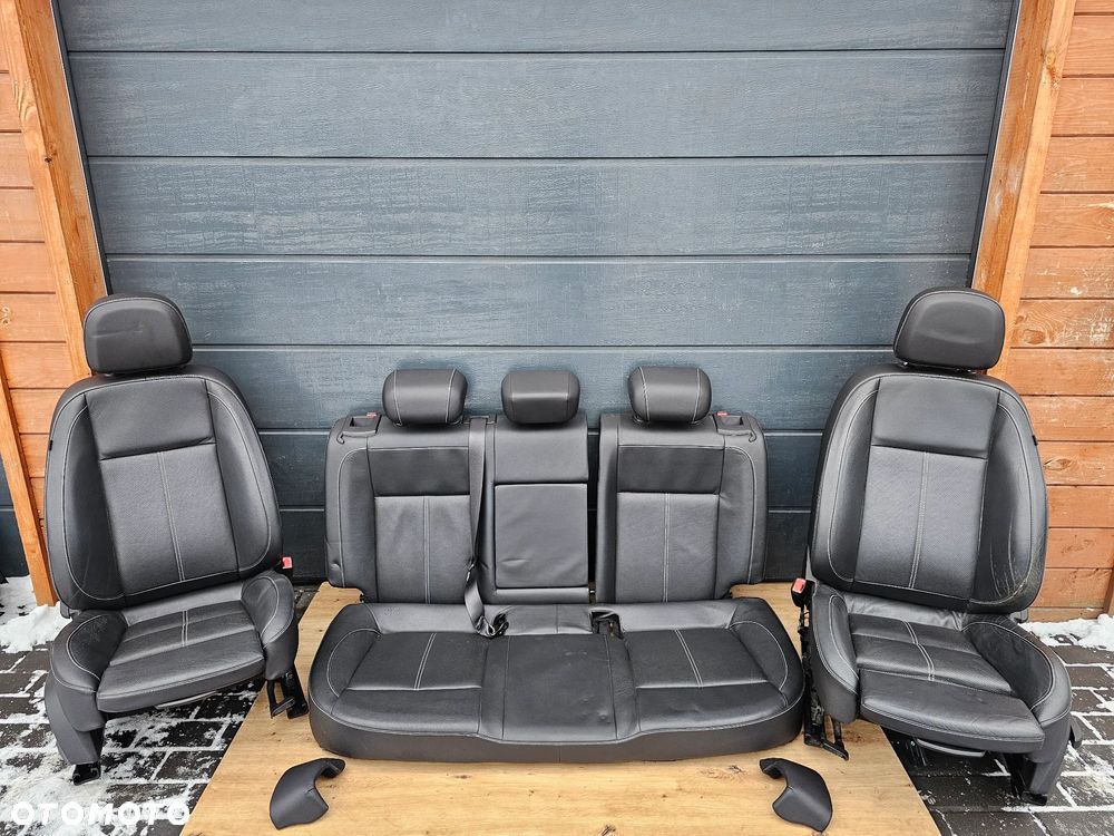 FOTELE KANAPA OPARCIE BOCZKI SKÓRZANE OPEL ASTRA J HATCHBACK HB 5D EUROPA PODGRZEWANE - 1