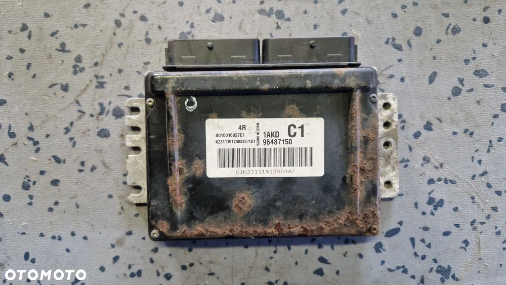 DAEWOO TACUMA CHEVROLET REEZO 1.6 16V STEROWNIK SILNIKA 96487150 - 1
