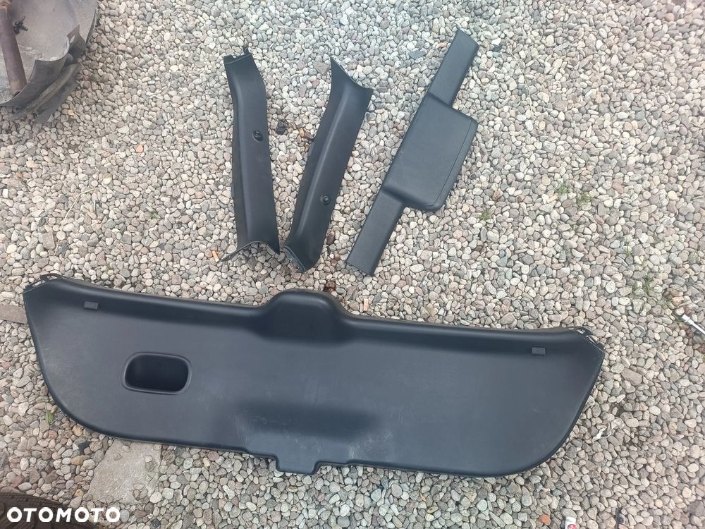 HONDA CIVIC 7 VII 2005R LIFT TAPICERKA KLAPY BAGAŻNIKA CZARNA - 1