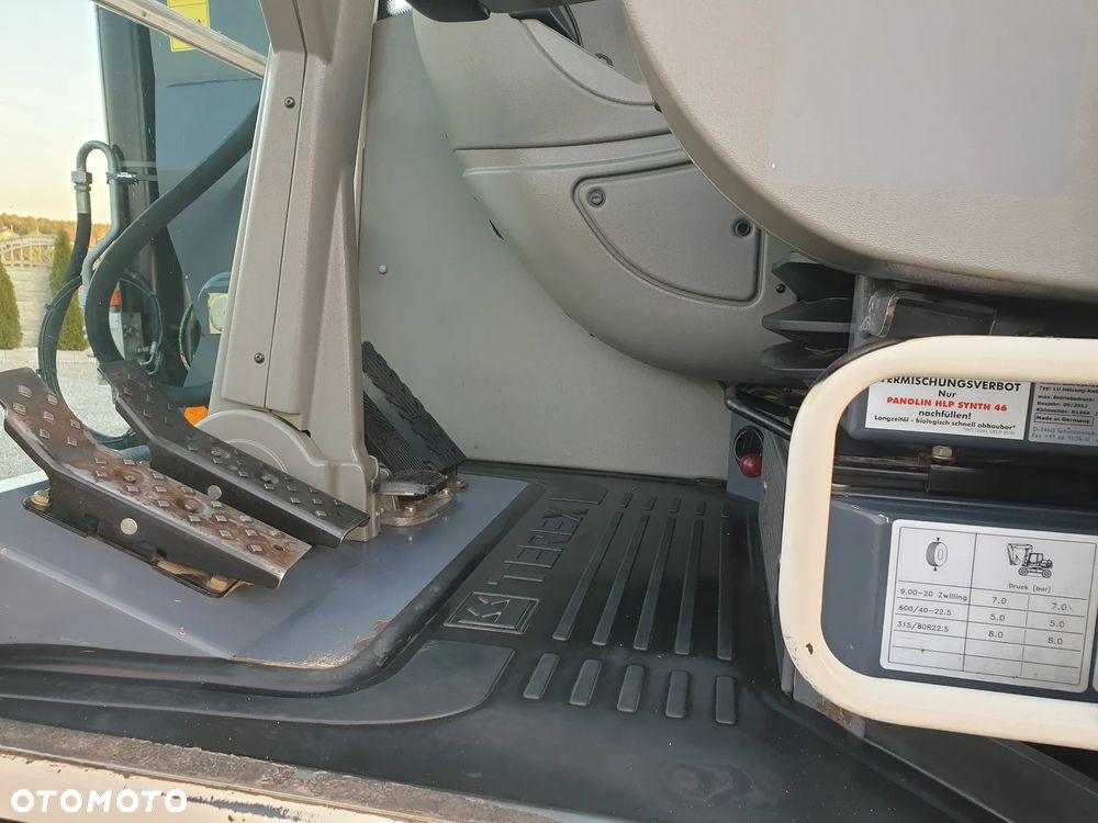 Terex TW 110 ROTOTILT/SZCZYPCE 3-ŁYŻKI SPROWADZONY ŁADNY STAN - 8