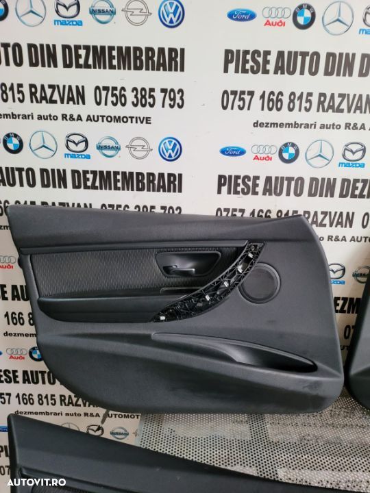 Fata Usa Tapiterie Usa Fata Spate BMW F30 Volan Stanga Europa Livram Oriunde In Tara - 6