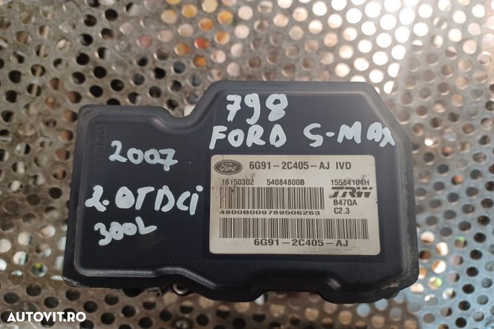 Pompa ABS 2.0 TDI 6G91-2C405-AJ Ford S-Max 1 [2006 - 2010] Minivan 2. - 1