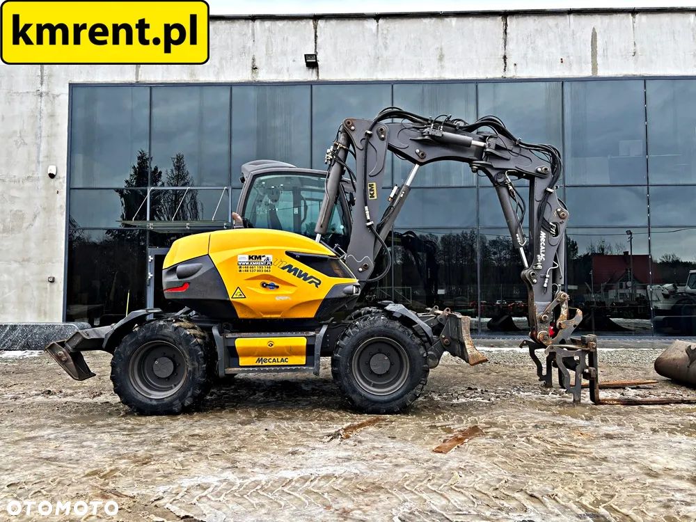 Mecalac 11 MWR KOPARKA KOŁOWA 2020r. | 9 12 LIEBHERR 311 309 TAKEUCHI 295 KOMATSU PW 98 118 - 3