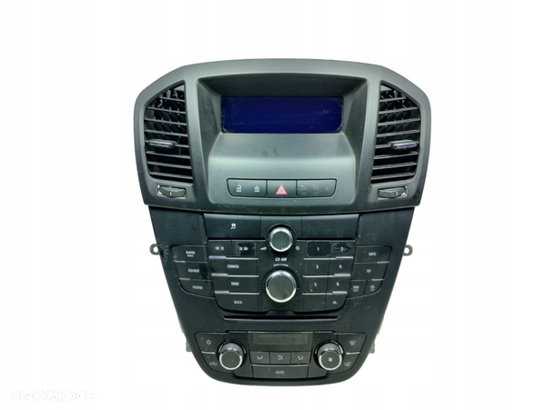 Opel Insignia 1 I A Panel Klimatzacji Wyświetlacz Radio Włączniki 12844841G