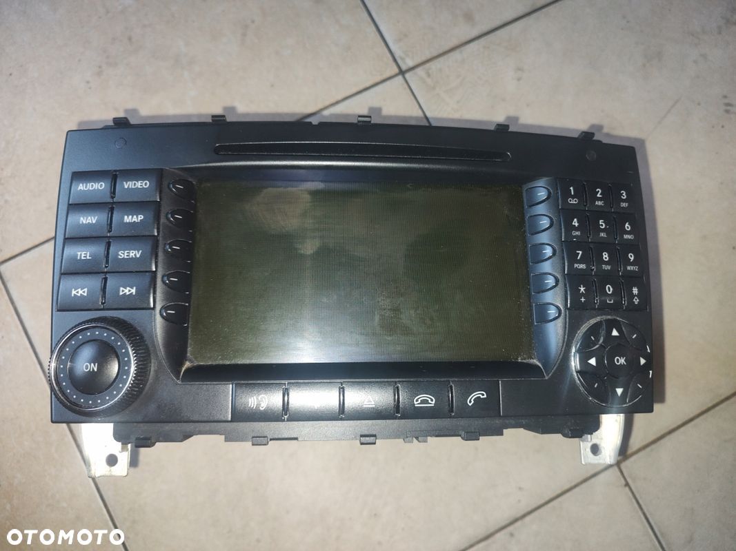 MERCEDES CLK W209 CD RADIO NAWIGACJA A2098205489 - 1