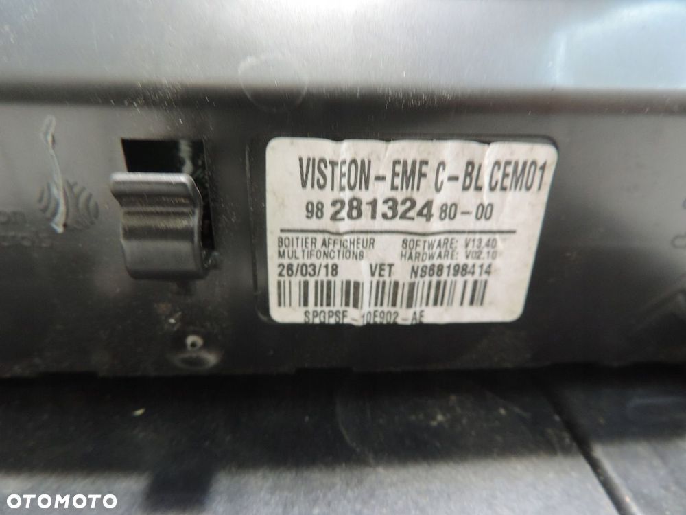 RADIO OPEL COMBO E 9818777780 WYŚWIETLACZ 9828132480 - 3