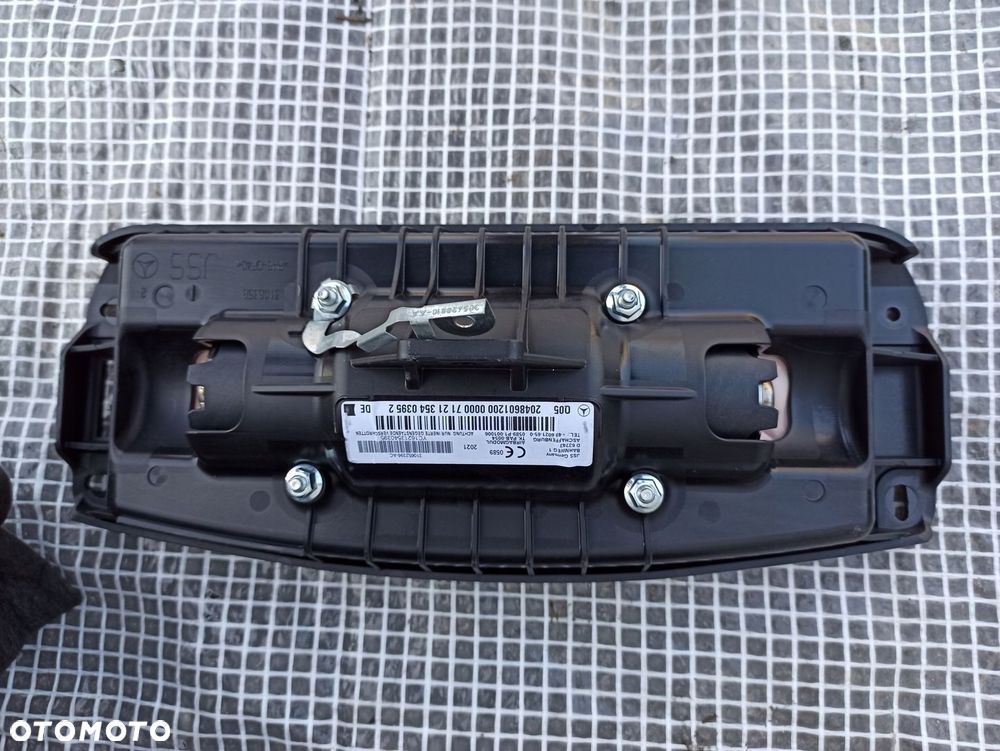 MERCEDES W204 C-KLASA 07-11 DESKA KONSOLA PODUSZKI AIRBAG KOMPLET EUROPA - 10