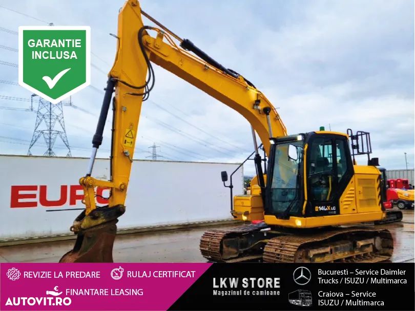 JCB 140XL SV Excavator, TOP !!! - 1