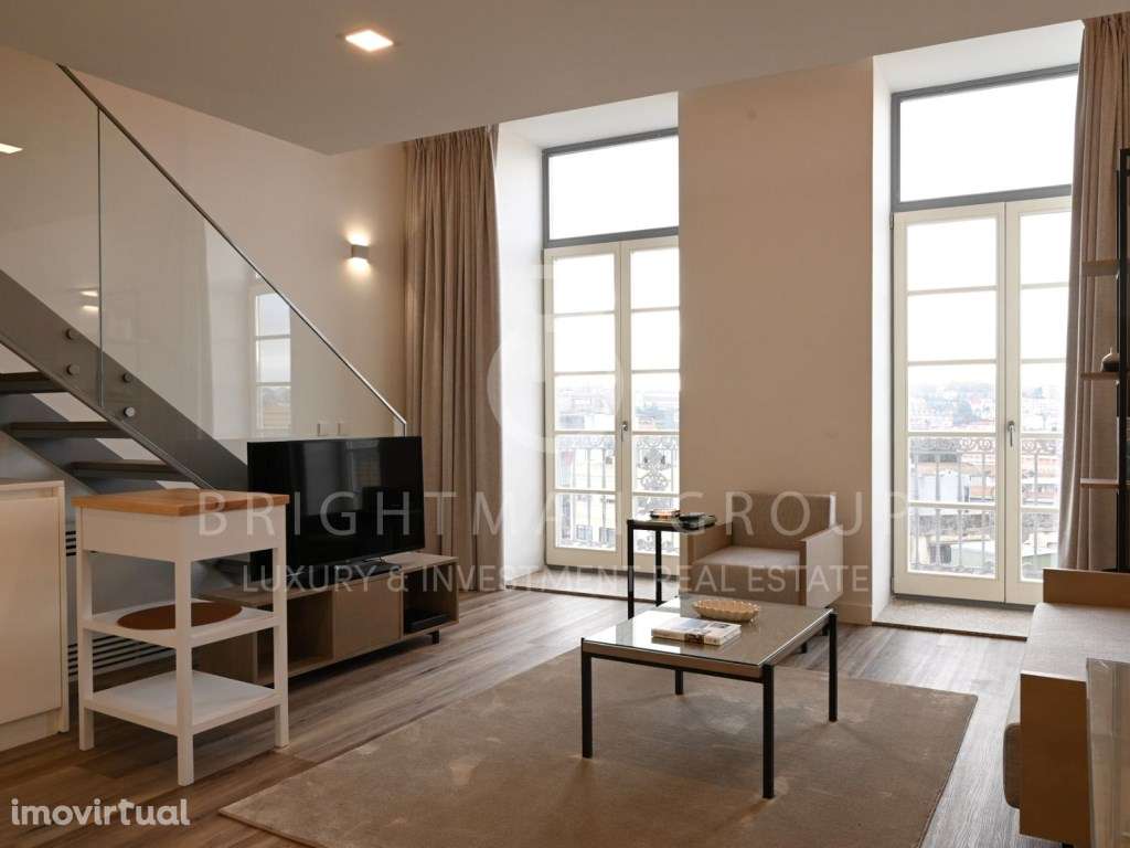 Loft T1 com terraço no Palácio Fervença, no Porto - Grande imagem: 5/19