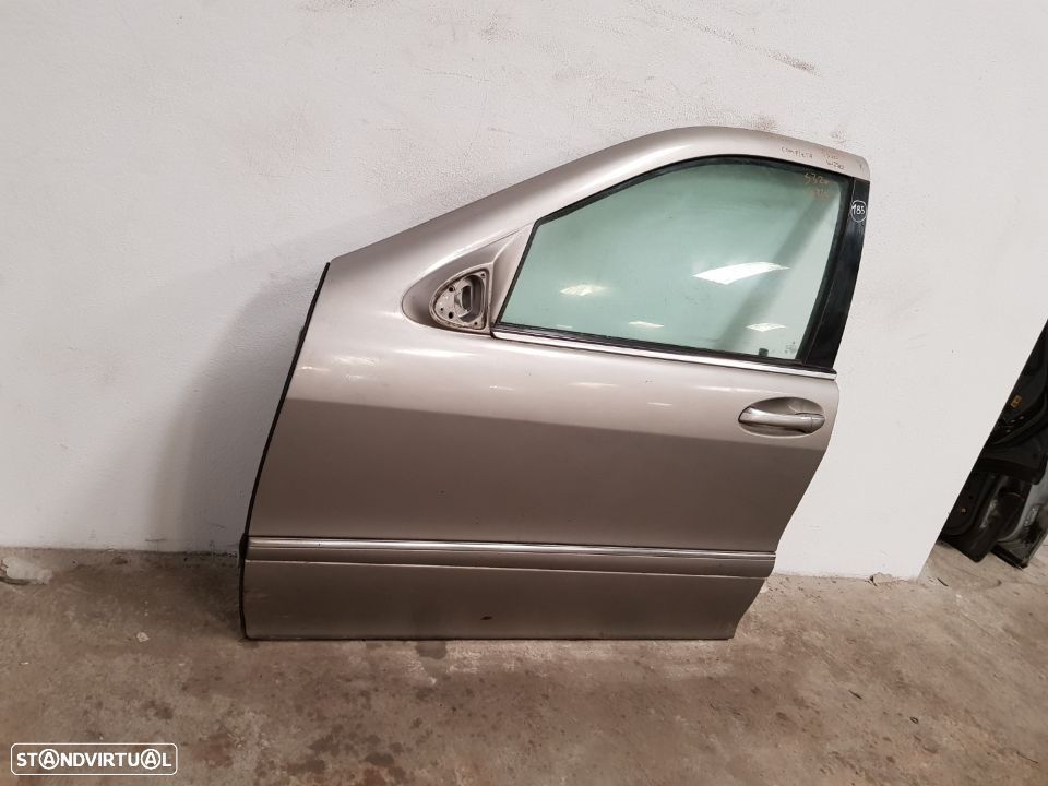 PORTA FRENTE FRONTAL ESQUERDA MERCEDES BENZ CLASS S W220 SEDAN FECHO ELEVADOR MOTOR PUXADOR - 2