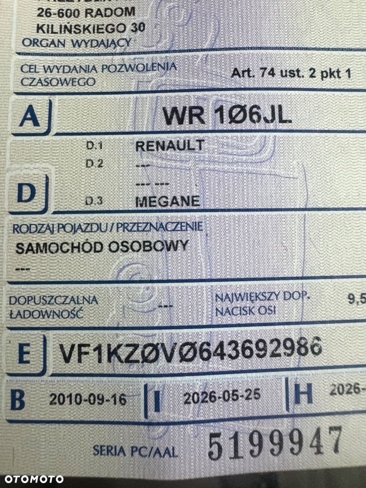 Renault Megane 1.6 16V 110 LIMITED - 26