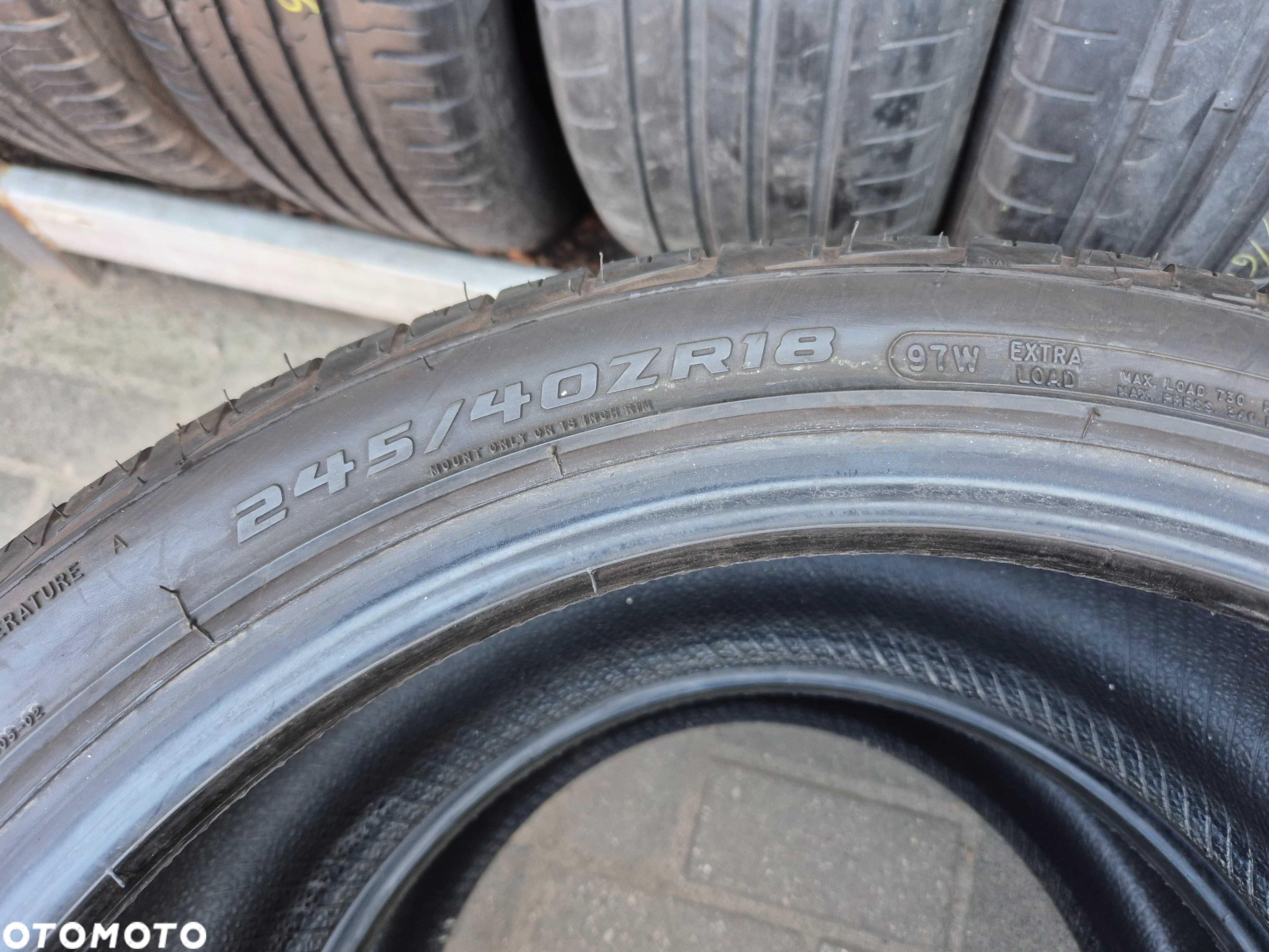 Austone Athena SP-701 245/40r18 97W 23r 7,2mm WzmocnienieXL Rant N3064 - 2