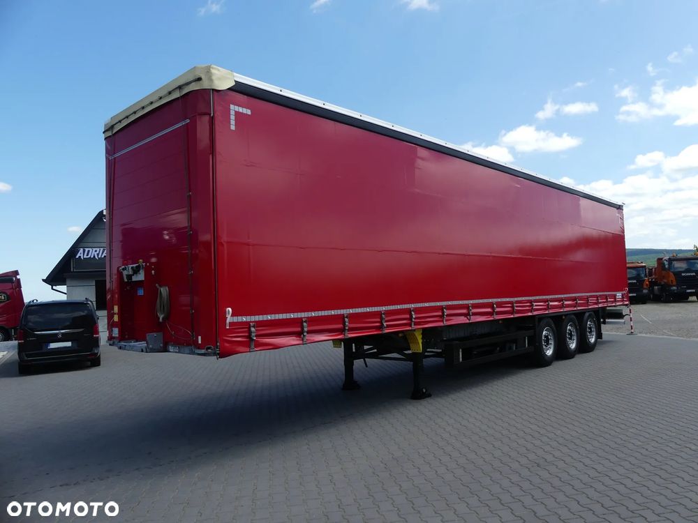 Schmitz Cargobull FIRANKA / STANDARD / OŚ PODNOSZONA / W OCYNKU / - 3