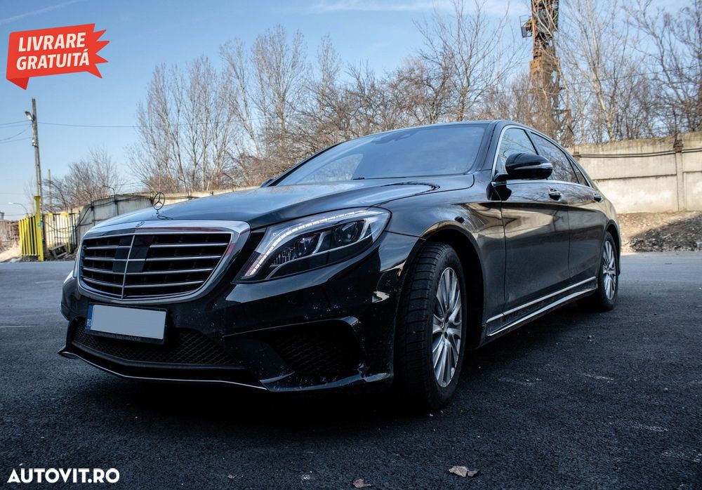 Pachet Exterior Mercedes S-Class W222 (2013-06.2017) S63 Design cu Praguri lateral- livrare gratuita - 21