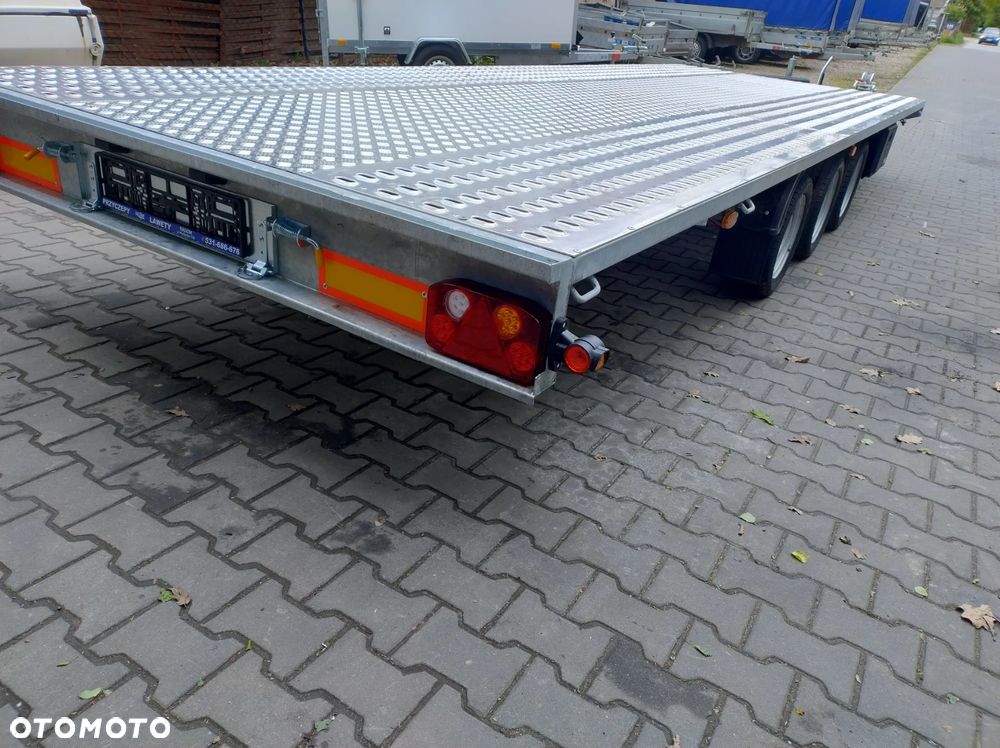 Niewiadów Platforma plaska laweta 6x2,10 przyczepa 3 osie - 2