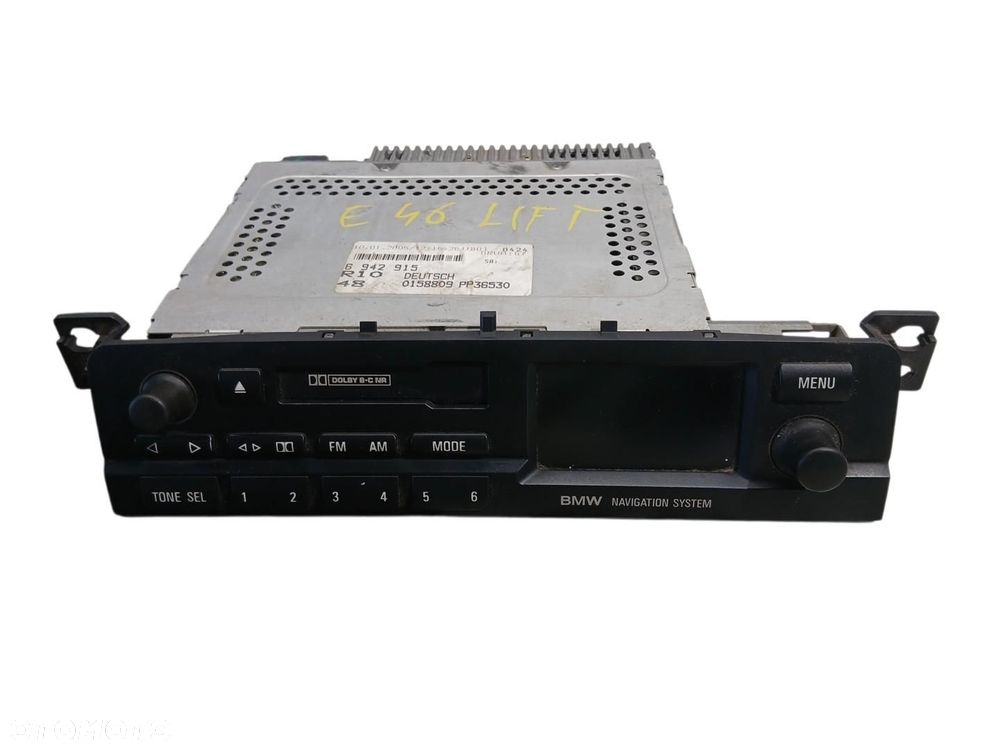 RADIO KASETA NAWIGACJA BMW E46 LIFT 6942915 - 1