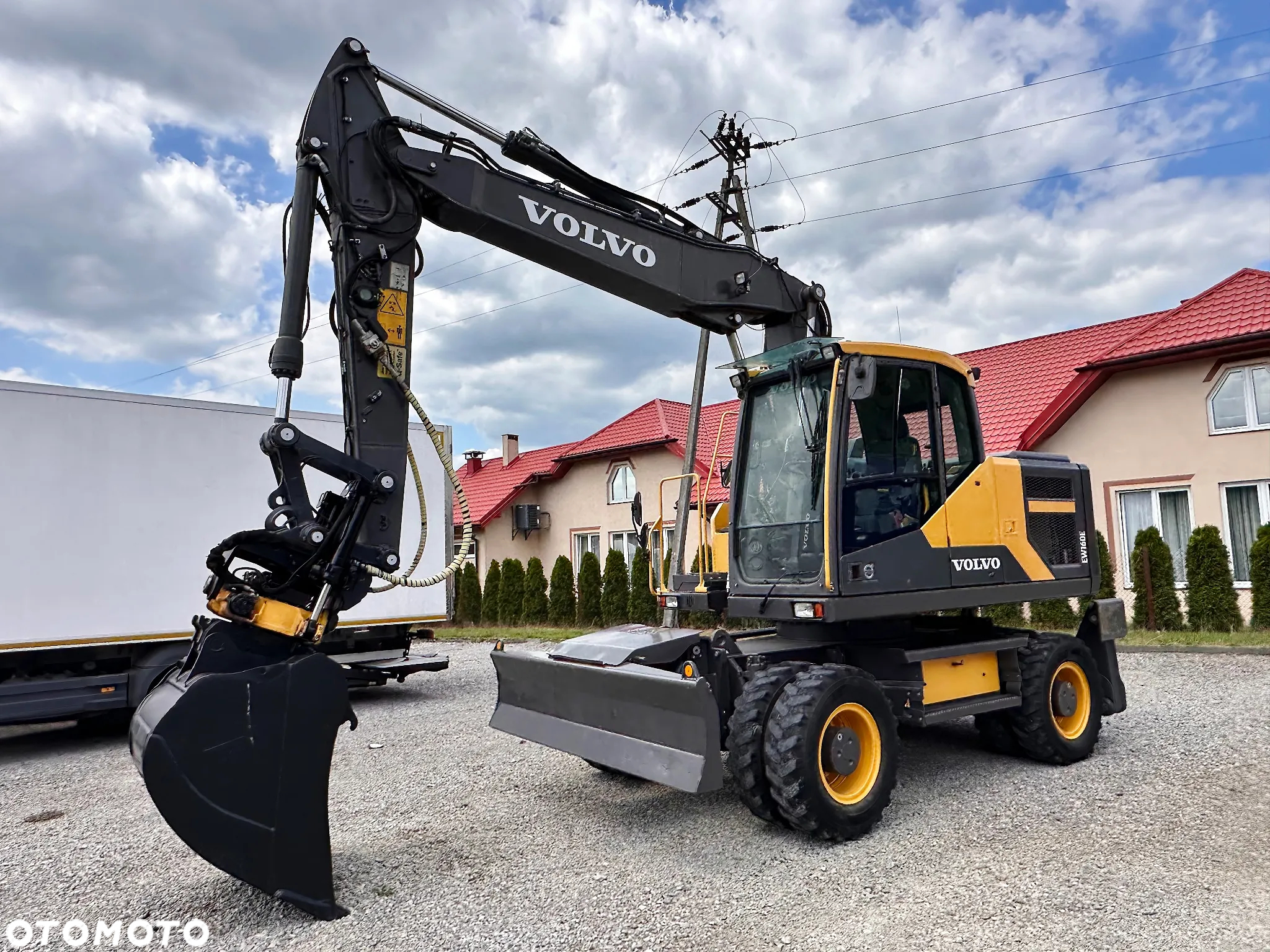 Volvo EW160 E / ROTOTILT ENGCON / PŁUG+PODPORY / - 18