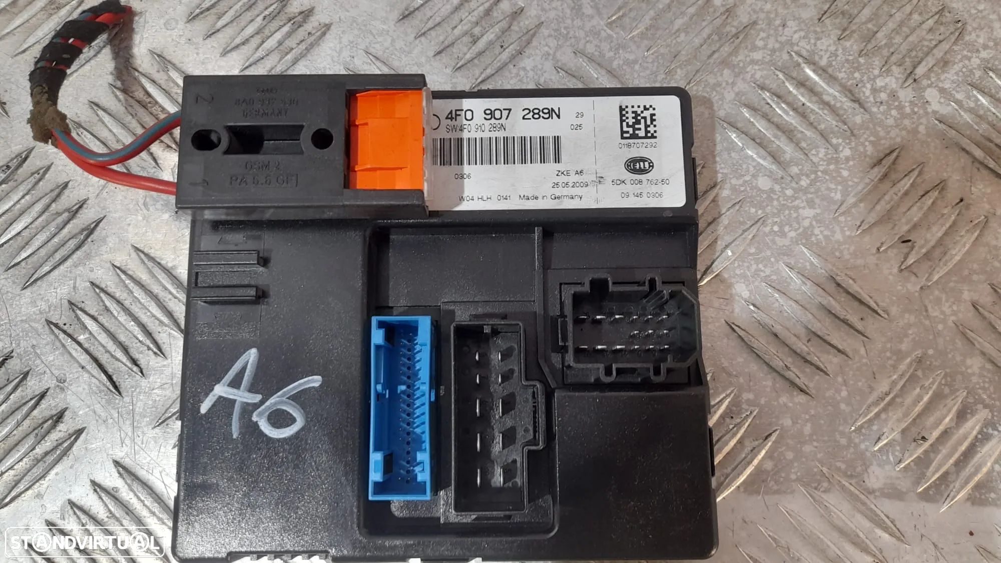 CENTRALINA FECHO CENTRAL AUDI A6 C6 4F0907289N 4F0907289 MODULO CONFORT - 1