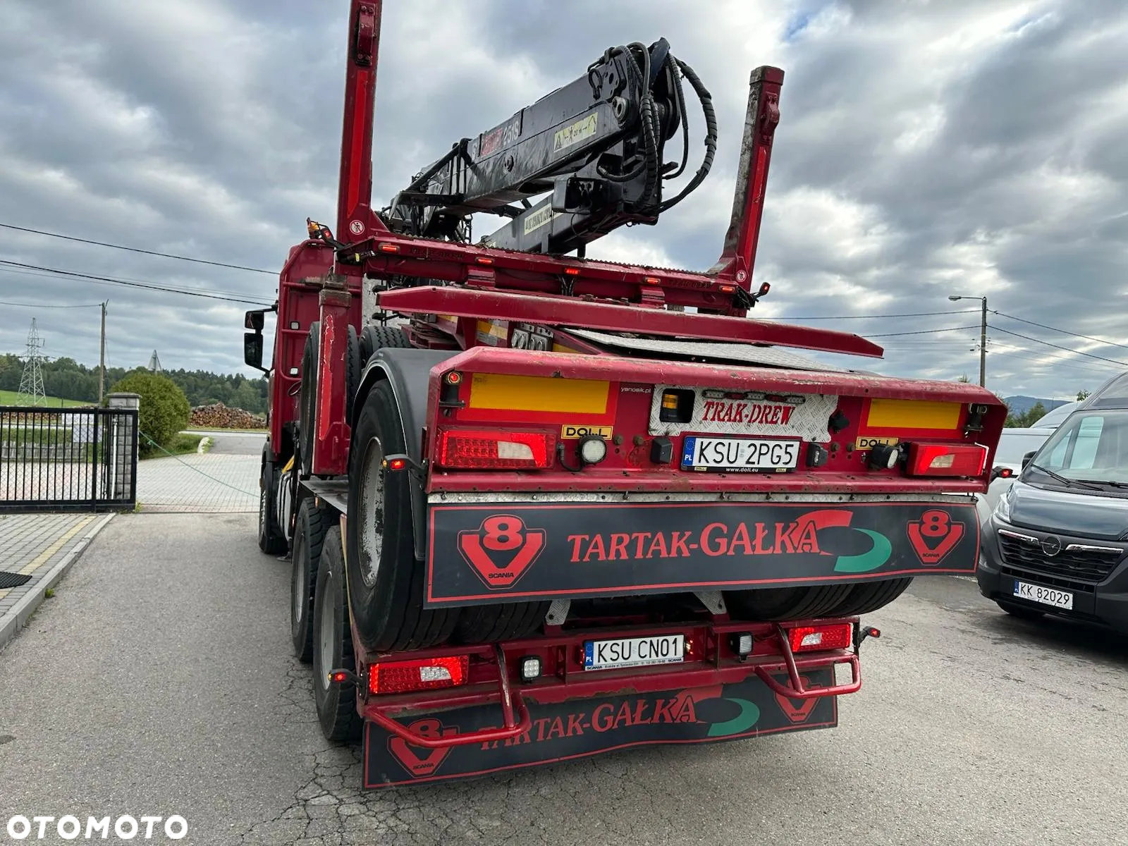 Scania R 520 V8 Do Dłużycy Wózek Doll - 9