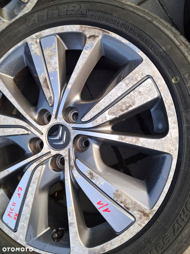 citroen c4 grand picasso ii felgi aluminiowe 5x108 e50 9677090377 - 4