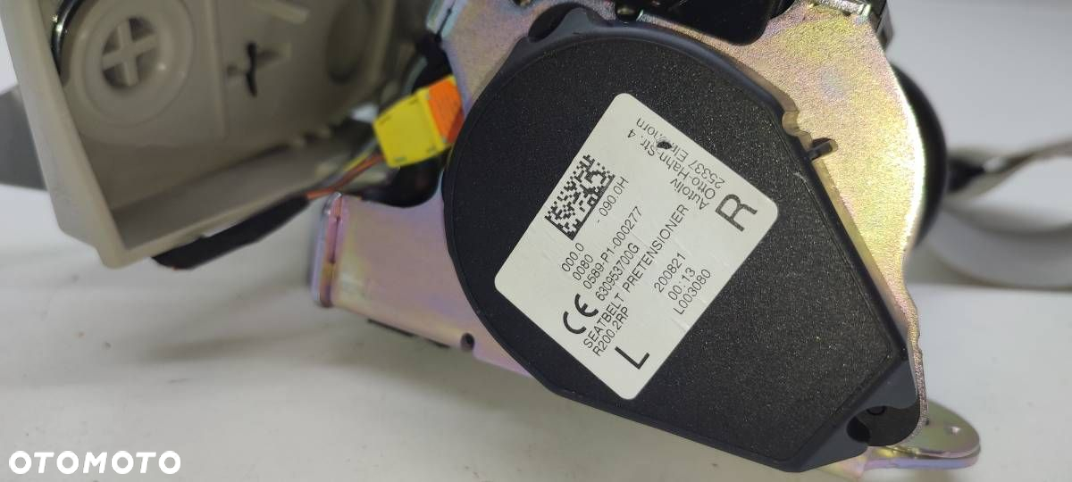 PAS BEZPIECZEŃSTWA TYŁ TYLNY PRAWY 2 RZĄD VOLVO S90 II 39836043 - 5