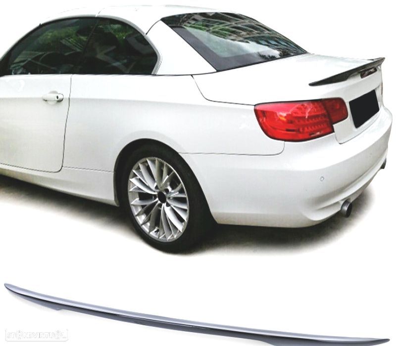 SPOILER AILERON BMW E93 07-12 LOOK M PERFORMANCE PRETO BRILHANTE - 2